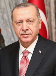 Turkey's President Recep Tayyip Erdoğan.