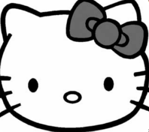 Trends International Hello Kitty - Face Paper Print